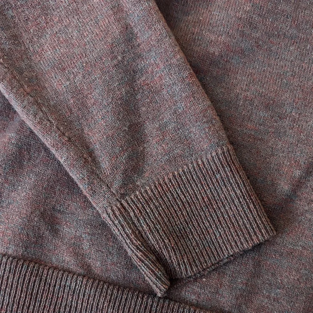 Smartwool Womens Color Block Crew Neck Sweater Black Burgundy Gray - Picture 2 of 5